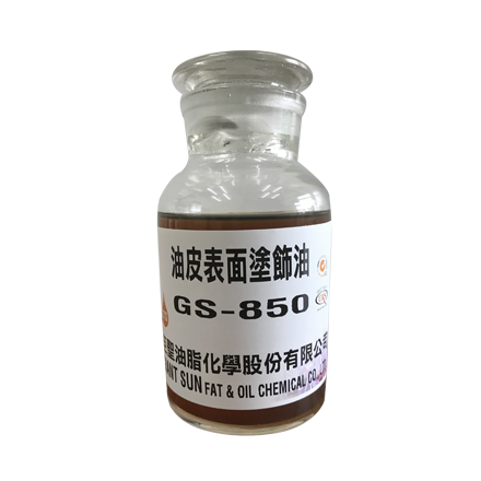 Leather finishing agent